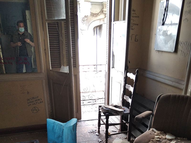Νεοκλασικό διατηρητέο ακίνητο σε κακή κατάσταση προς πώληση